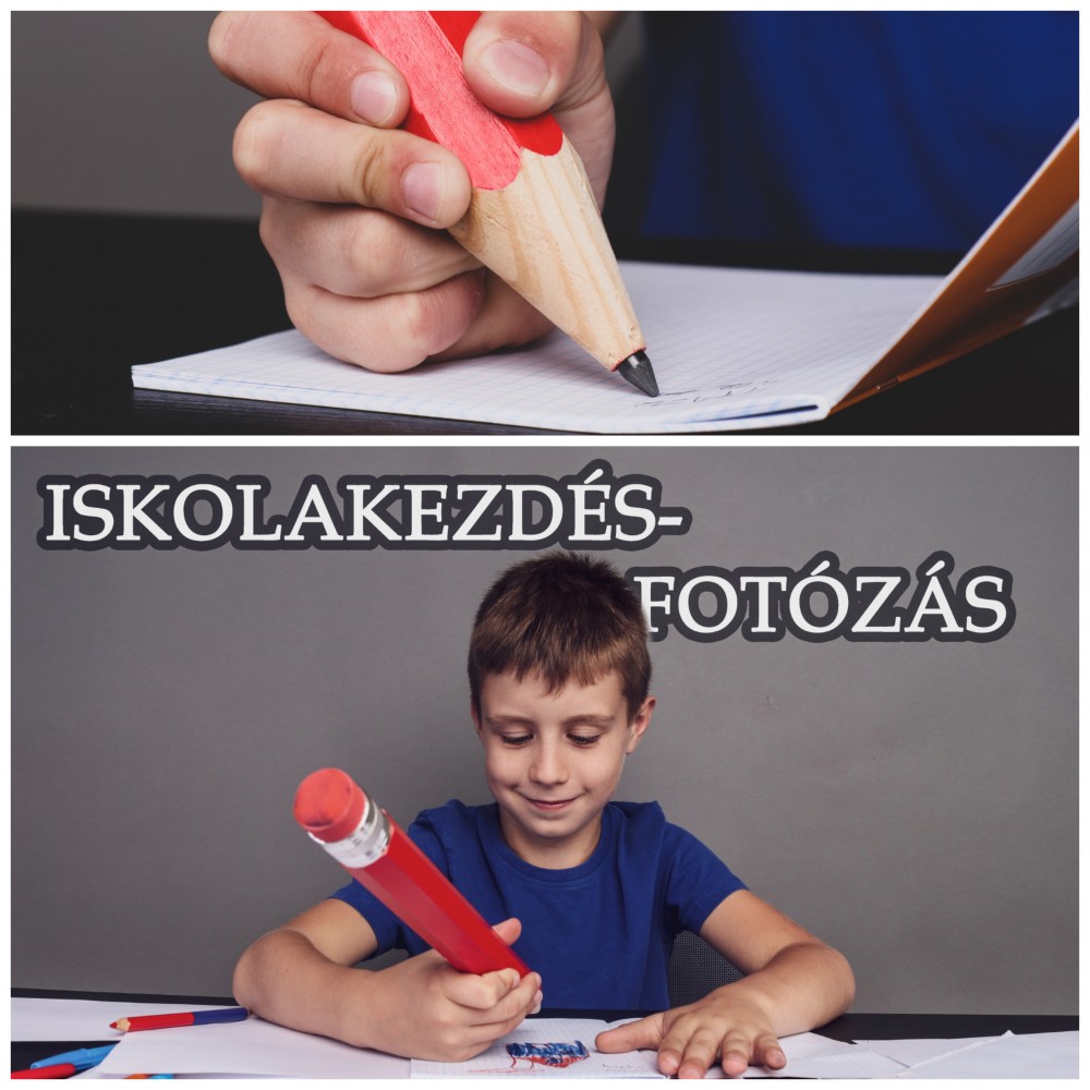 Iskolakezdés Fotózás